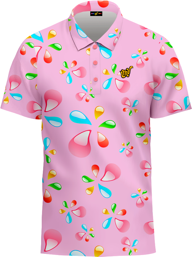 MEN POLO Blossom Dew - CHARMING PINK