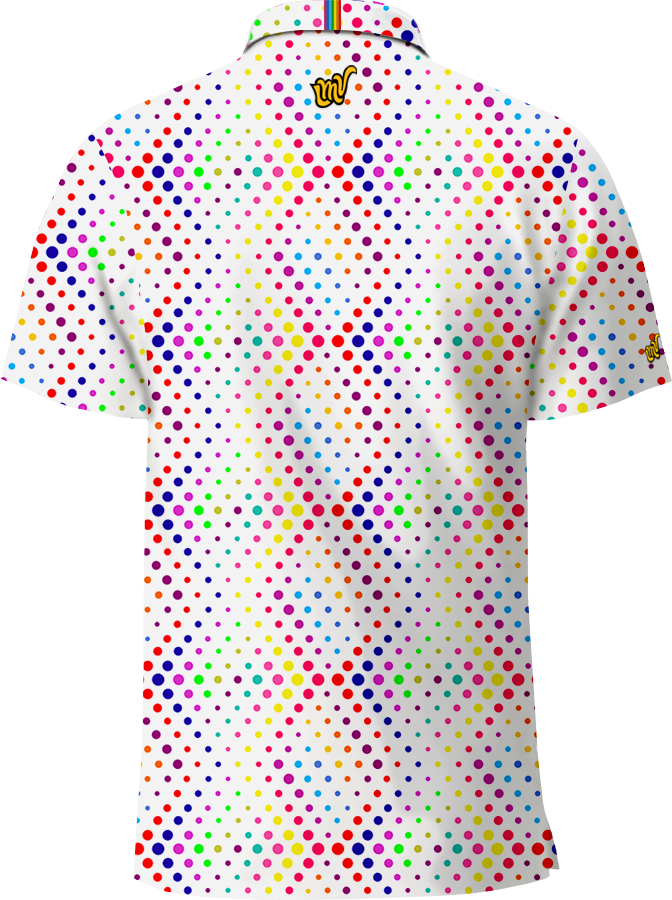 MEN POLO Diamond Dot - IVORY