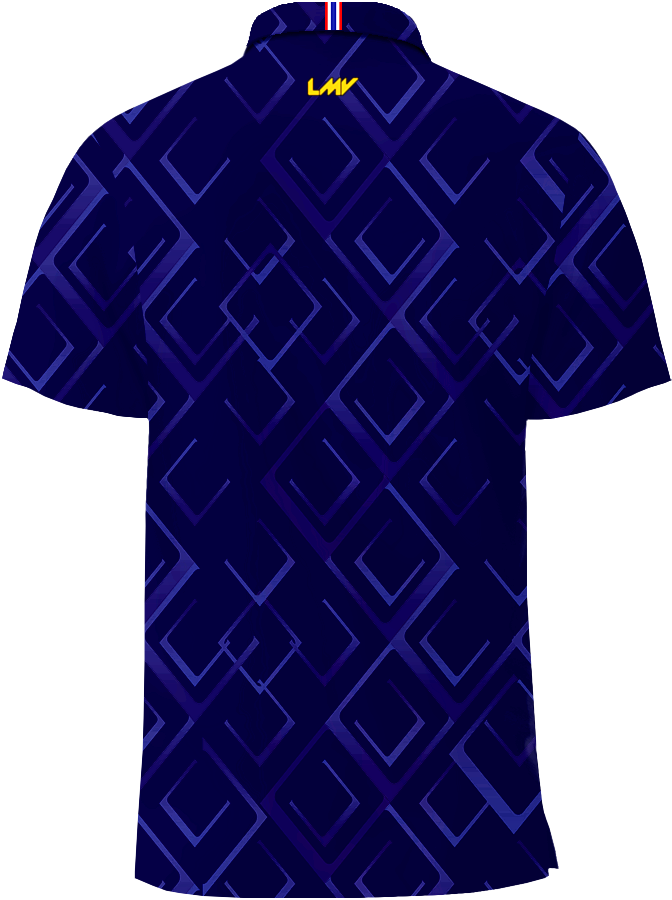 MEN POLO Diamond - NAVY BLUE