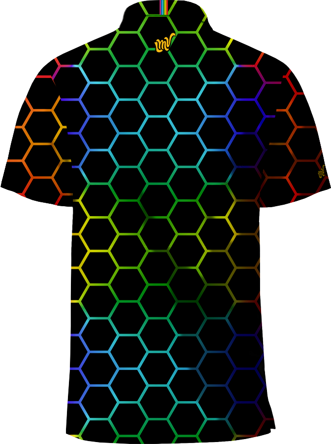 MEN POLO Honeycomb - EBONY