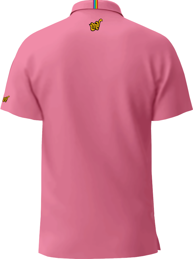 MEN POLO Slick - PINK CARNATION