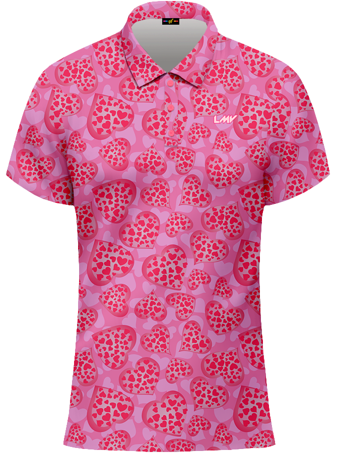 WOMEN POLO Blasting Love - ROMANCE PINK