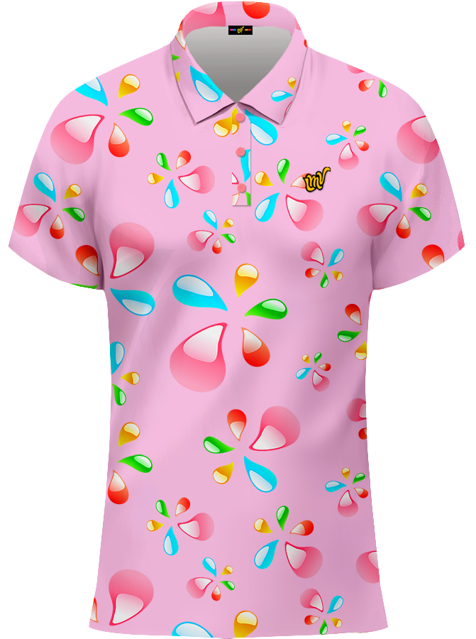 WOMEN POLO Blossom Dew - CHARMING PINK