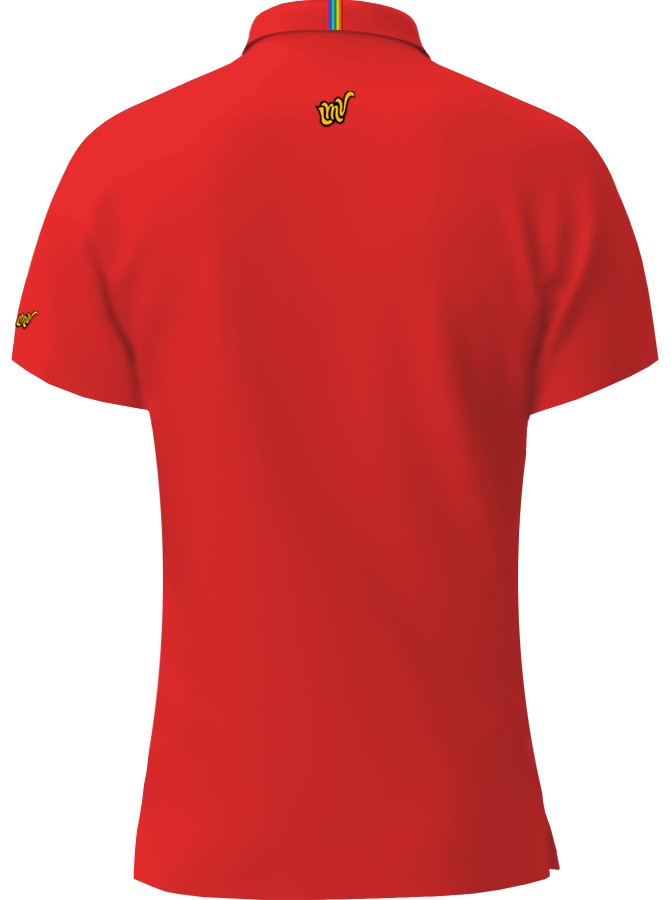 WOMEN POLO Slick - RED MONZA
