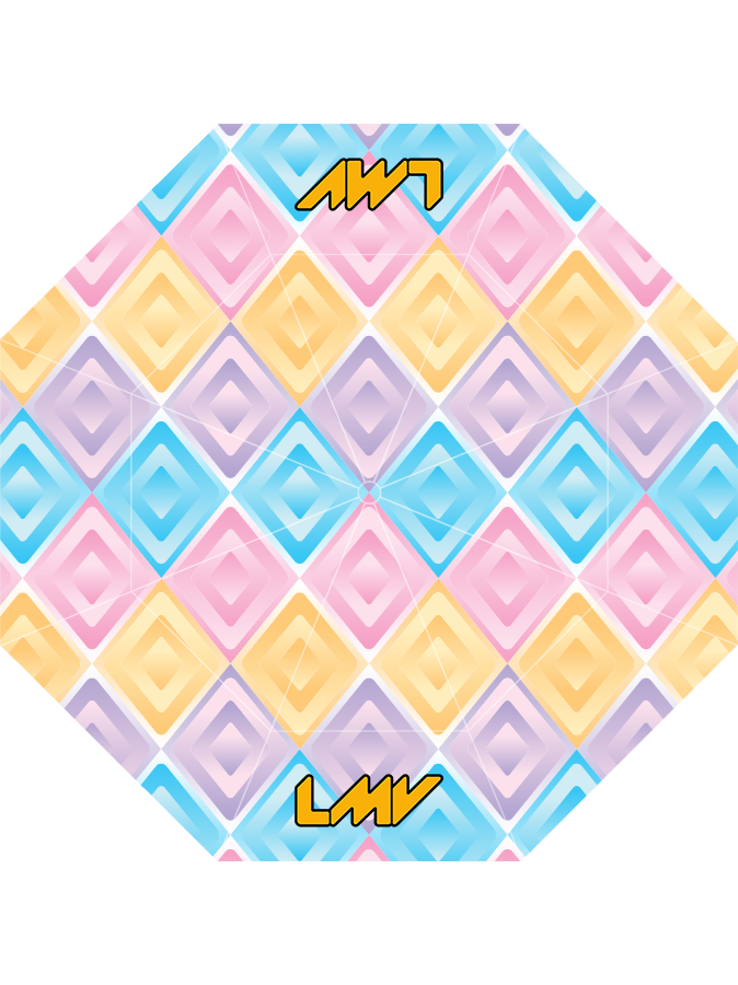 UMBRELLA Diamond 3D - PASTEL