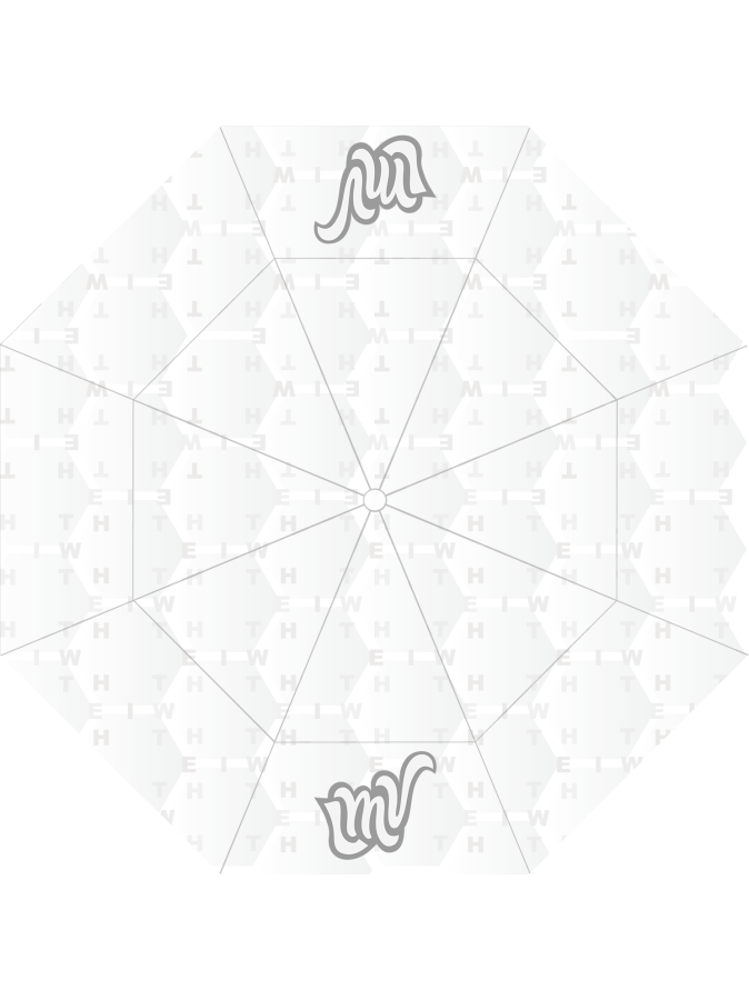 UMBRELLA Honneycomb - PEARL WHITE