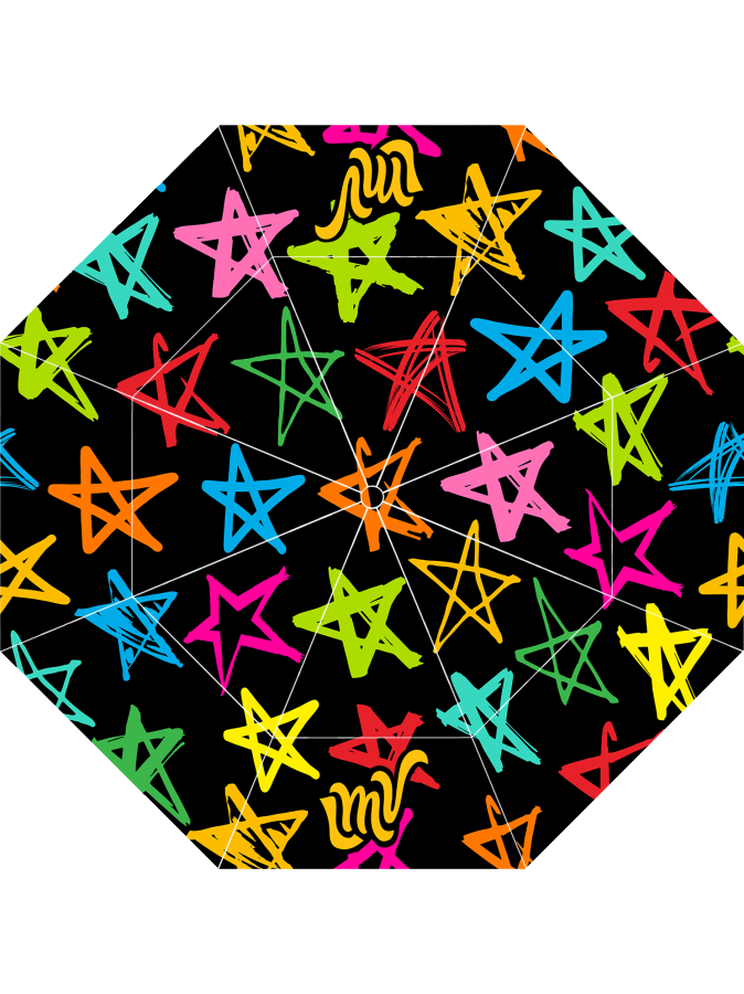 UMBRELLA Shining Stars - EBONY